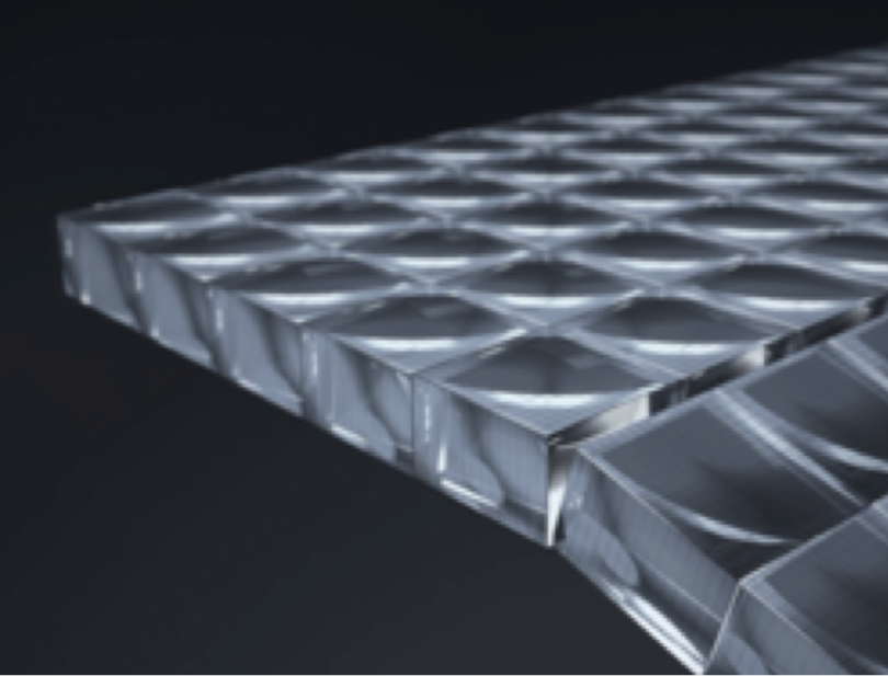 numerous modules align on the digital PET detector